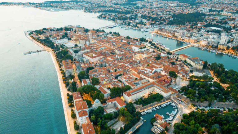 Zadar (Chorvatsko), tip na trip, tip na nejlevnější letenka Lowkosťák