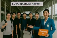 Bangkok: Letiště Suvarnabhumi Rychlá služba a asistent