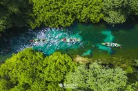 Capestrano: Výlet na kanadských kánoích po řece Tirino