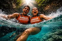 Cebu: Canyoning k vodopádům Kawasan Falls se zipliningem a obědem