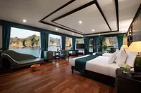 Hanoj: 2 dny a 1 noc – luxusní plavba po Ha Long a Lan Ha se soukromým balkonem