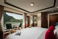 Hanoj: 2denní 5hvězdičková plavba po zátokách Lan Ha a Halong s balkonem