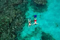 Praslin: Celodenní výlet lodí na Curieuse a St. Pierre s obědem