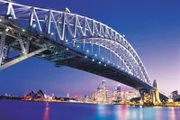 Sydney: BridgeClimb Sydney Harbour Summit Night (noční výstup na vrchol mostu)
