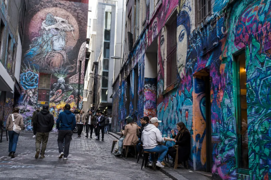 Laneways a street art