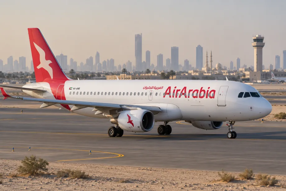Air Arabia: zavazadla, check-in, kompenzace a kontakty česky