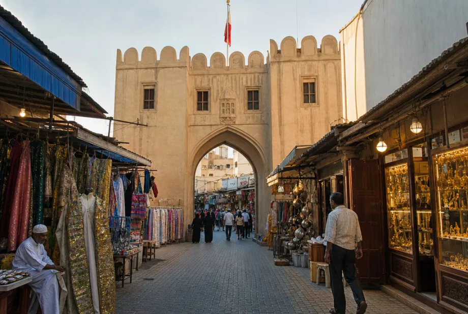 Bab Al Bahrain a súk