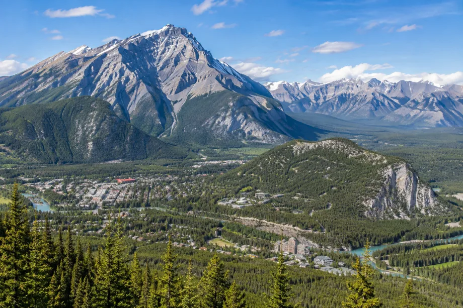 Banff a Sulphur Mountain