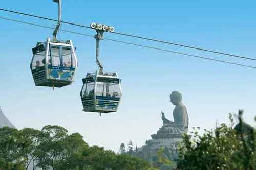 Hongkong: Lanovka Ngong Ping 360, Tai O a prohlídka Velkého Buddhy