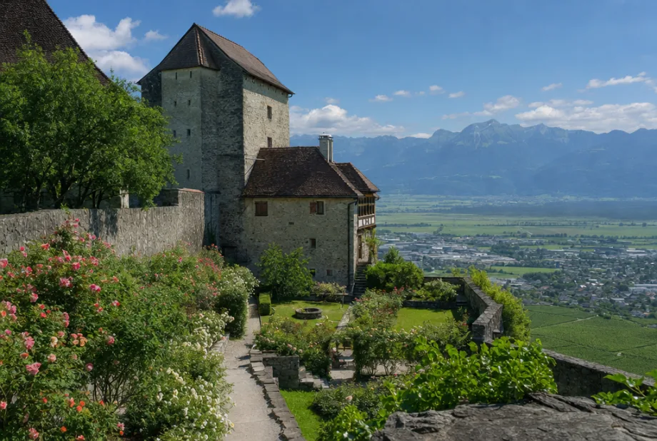 Hrad Gutenberg v Balzers