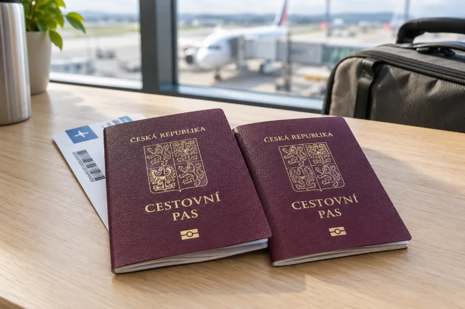 Jak získat dva cestovní pasy