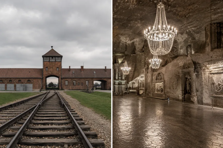 Osvětim a Wieliczka