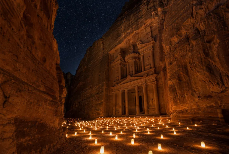 Petra by Night