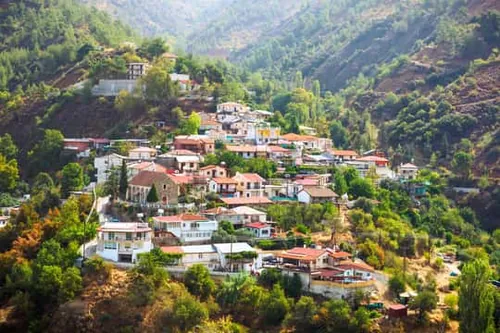 Pohoří Troodos a horské vesničky: celodenní výlet z Pafosu