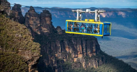 Prohlídka Modrých hor: Scenic World, příroda, oběd*, plavba