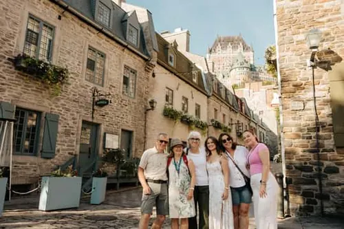 Québec: pěší prohlídka Starého města s lanovkou