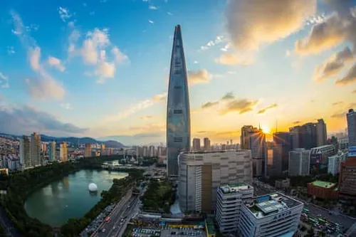 Soul: Vstupenka na vyhlídku Seoul Sky v mrakodrapu Lotte World Tower