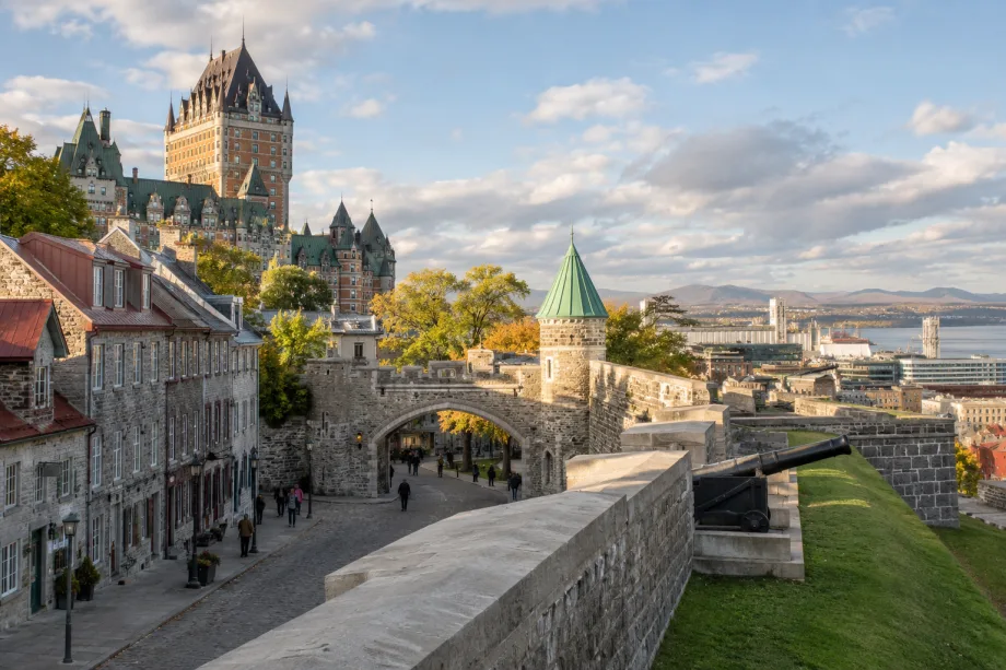 Vieux-Québec a hradby