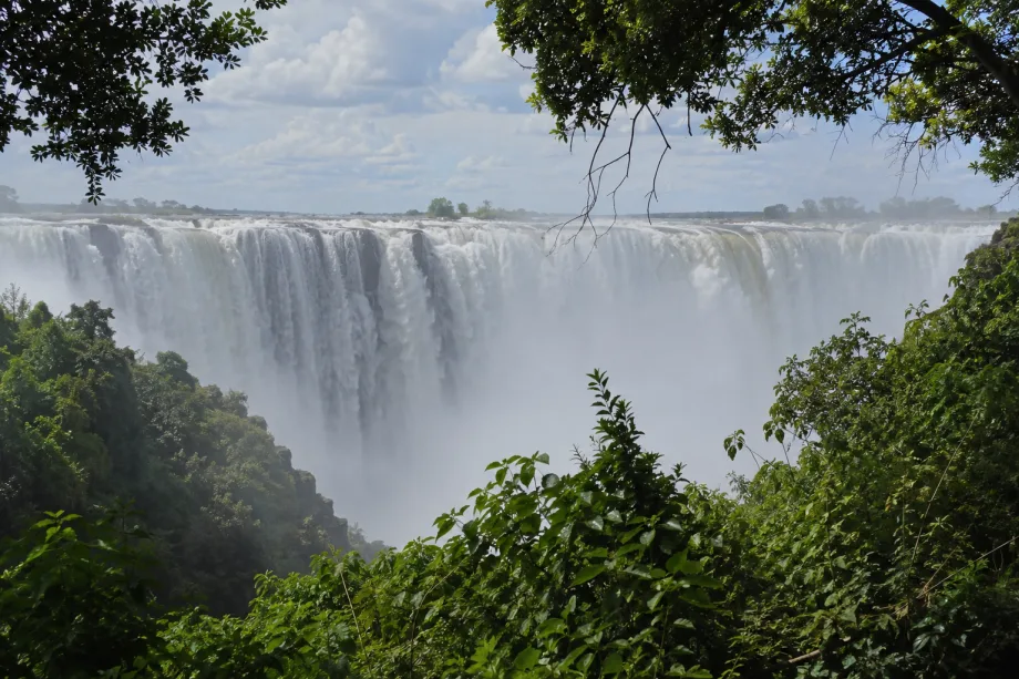 Viktoriiny vodopády, Zimbabwe