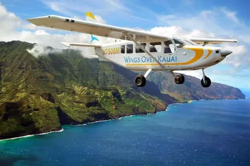 Kauai: Prohlídka pobřeží Na Pali ze vzduchu, celý ostrov Kauai
